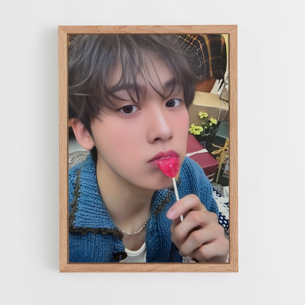ap-yoon sanha-7 cadre Bois clair