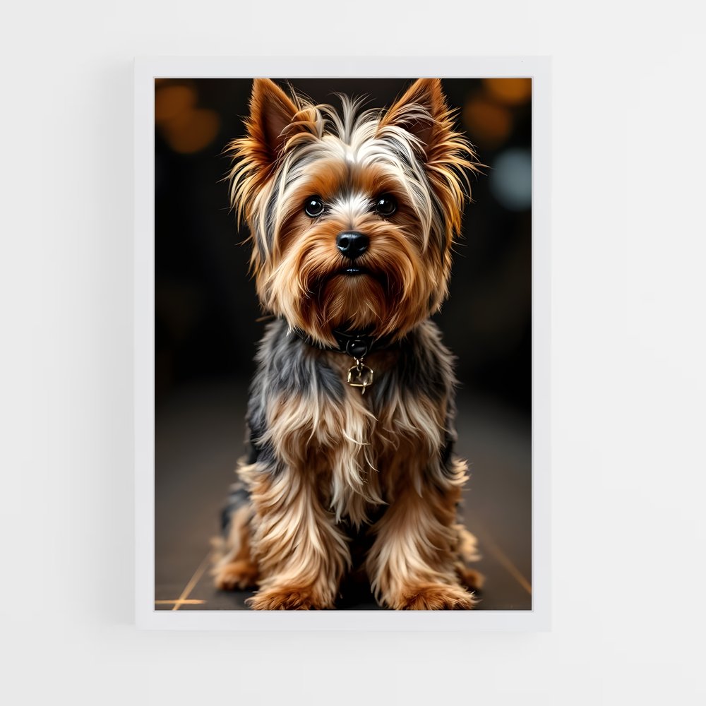 ap-yorkshire terrier-3 cadre Blanc