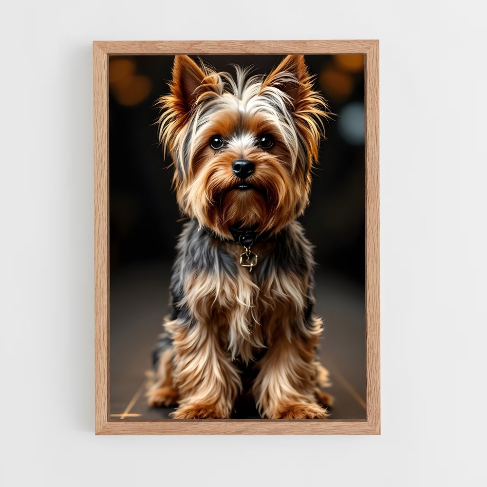 ap-yorkshire terrier-3 cadre Bois clair