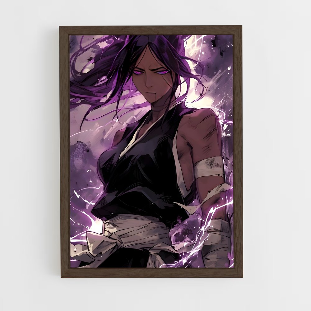 ap-yoruichi shihoin-4 cadre Bois foncé