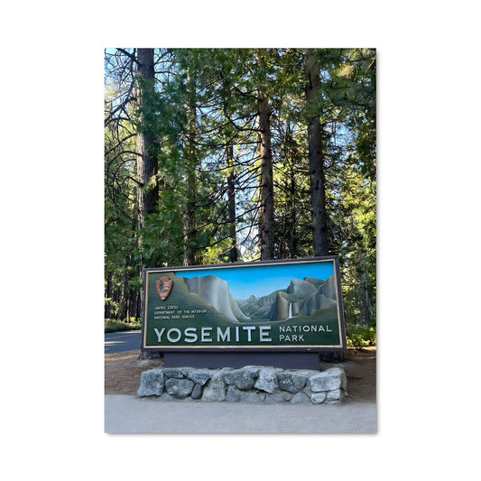 Poster Signe de Yosemite