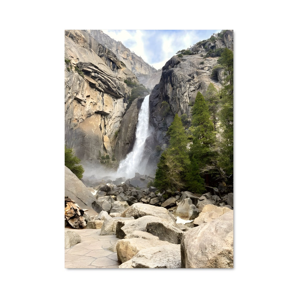 Poster Chutes de Yosemite