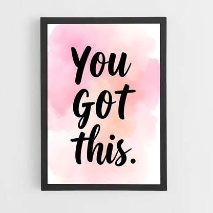 ap-you got this-2 cadre Noir