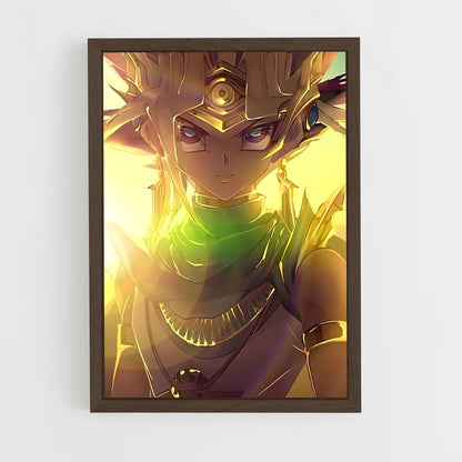ap-yu gi oh-10 cadre Bois foncé