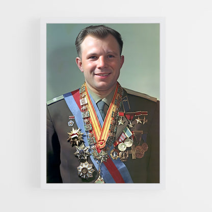 ap-yuri gagarin-1 cadre Blanc