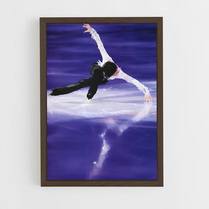 ap-yuzuru hanyu-1 cadre Bois foncé