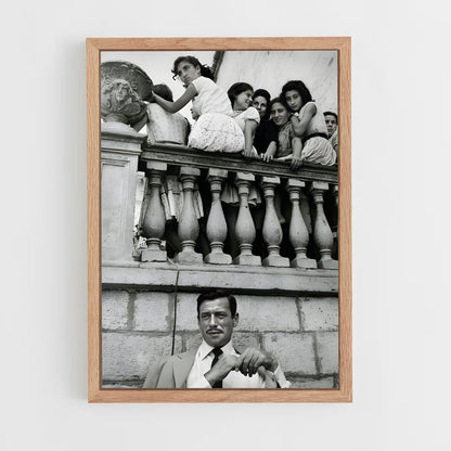ap-yves montand-1 cadre Bois clair