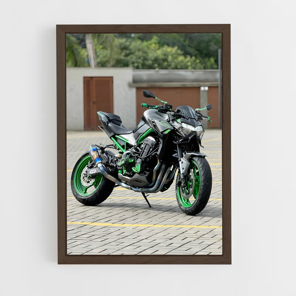 ap-z900-1 cadre Bois foncé