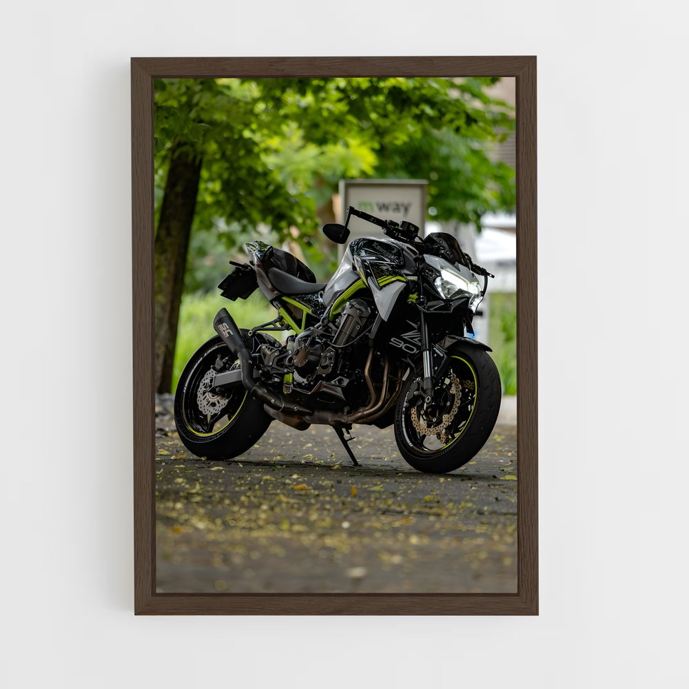 ap-z900-7 cadre Bois foncé