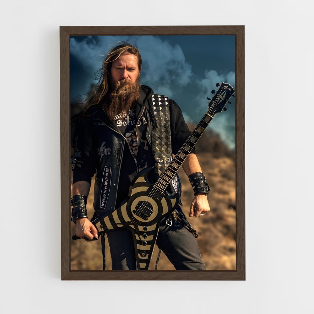 ap-zakk wylde-5 cadre Bois foncé