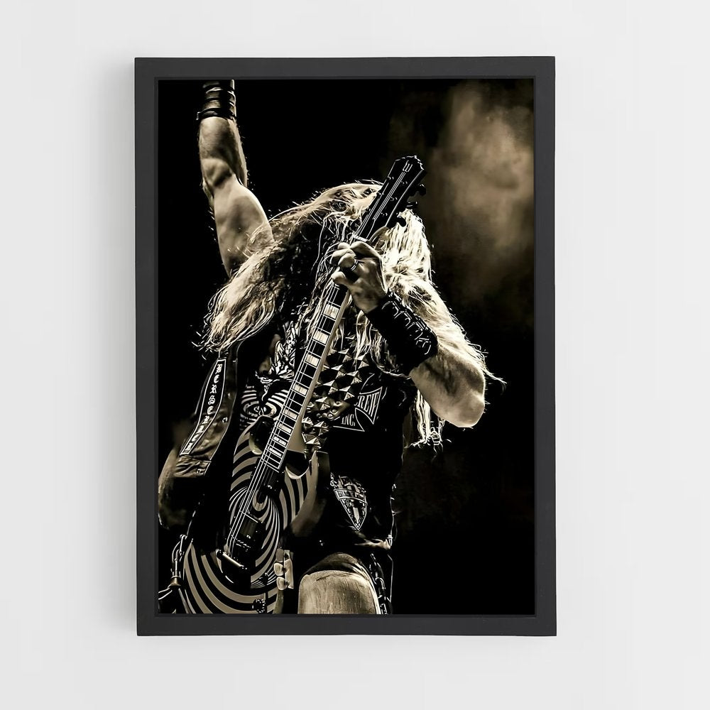 ap-zakk wylde-7 cadre Noir
