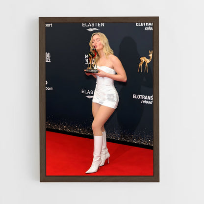 ap-zara larsson-5 cadre Bois foncé