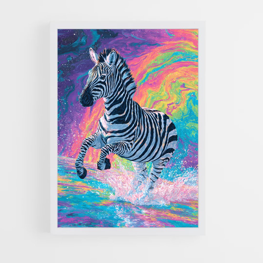 ap-zebra-5 cadre Blanc