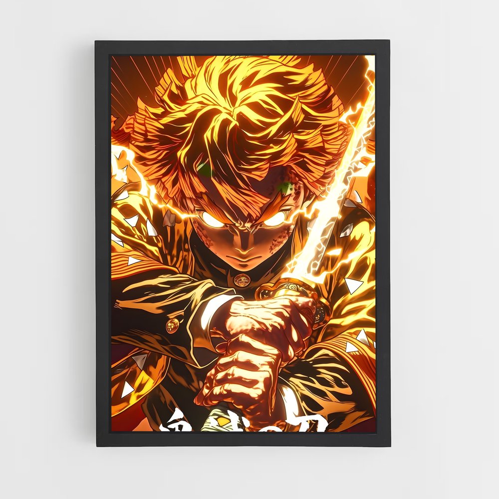 ap-zenitsu agatsuma-11 cadre Noir