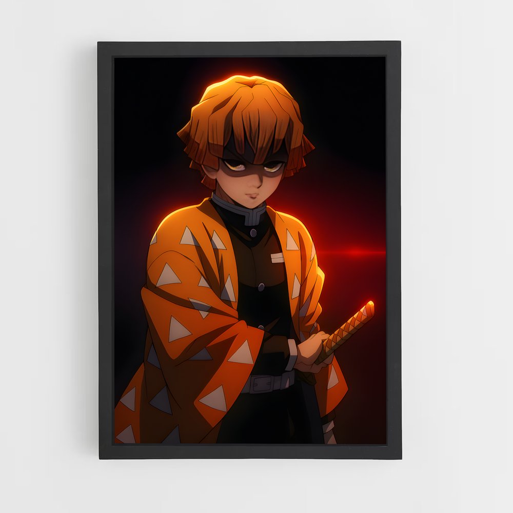 ap-zenitsu agatsuma-4 cadre Noir
