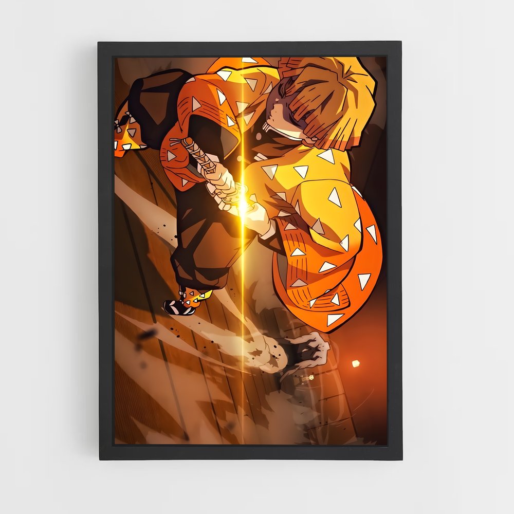 ap-zenitsu agatsuma-6 cadre Noir