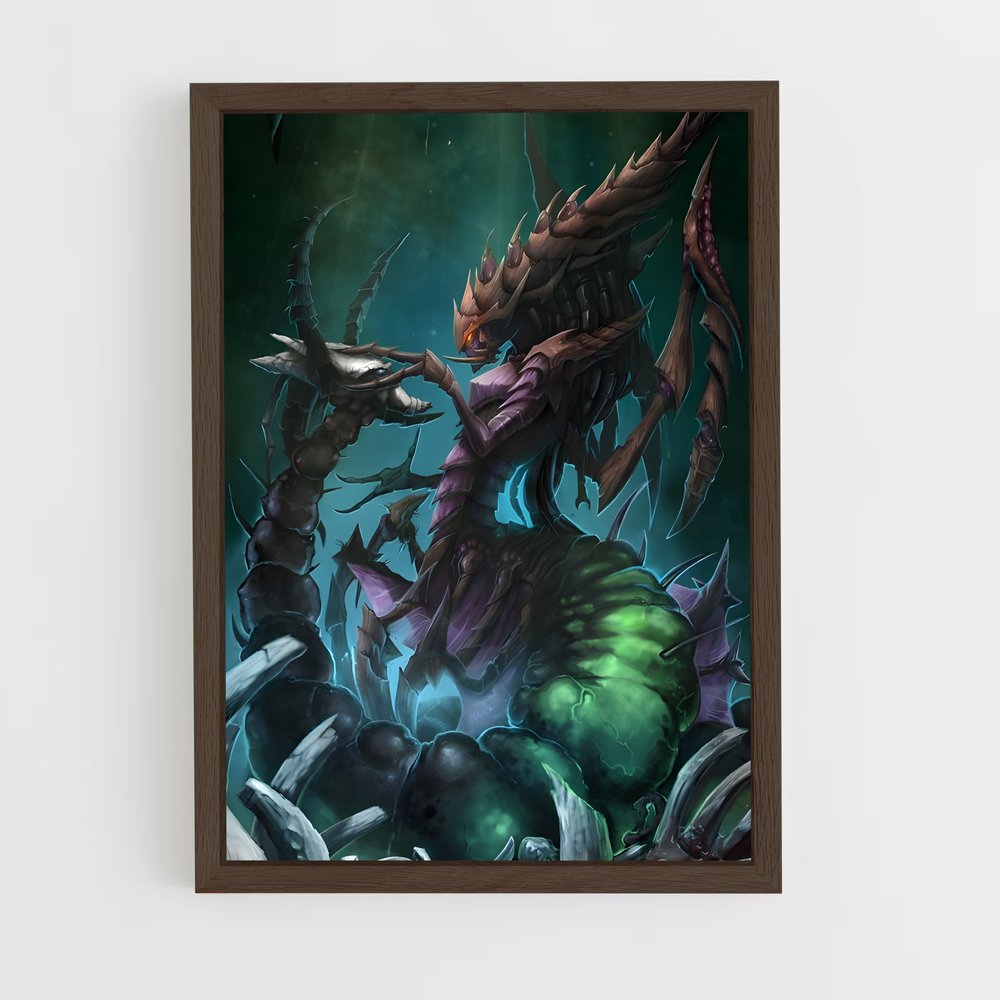 ap-zerg-2 cadre Bois foncé