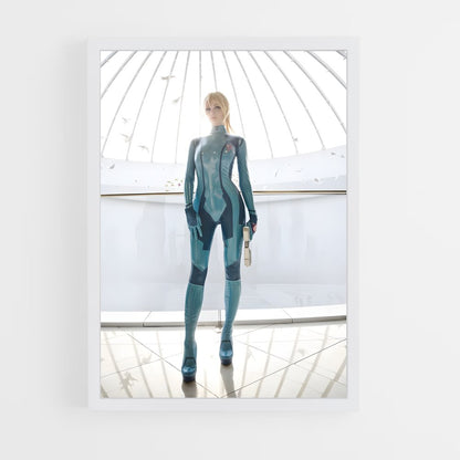 ap-zero suit samus-1 cadre Blanc