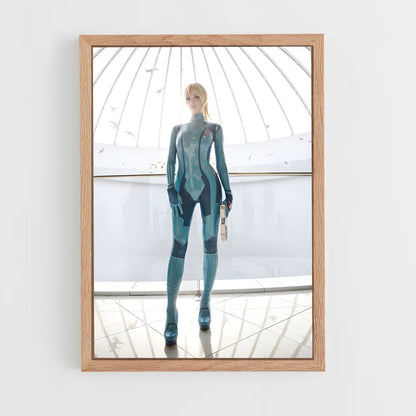 ap-zero suit samus-1 cadre Bois clair