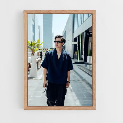 ap-zhou guanyu-2 cadre Bois clair