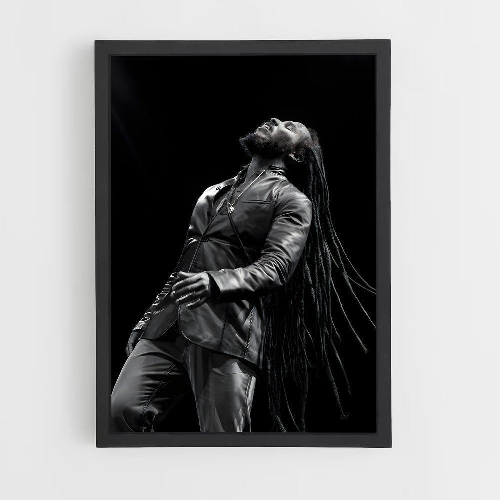 ap-ziggy marley-4 cadre Noir