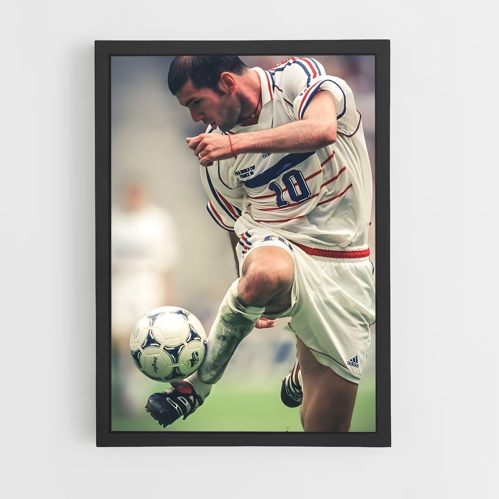 ap-zinedine zidane-2 cadre Noir