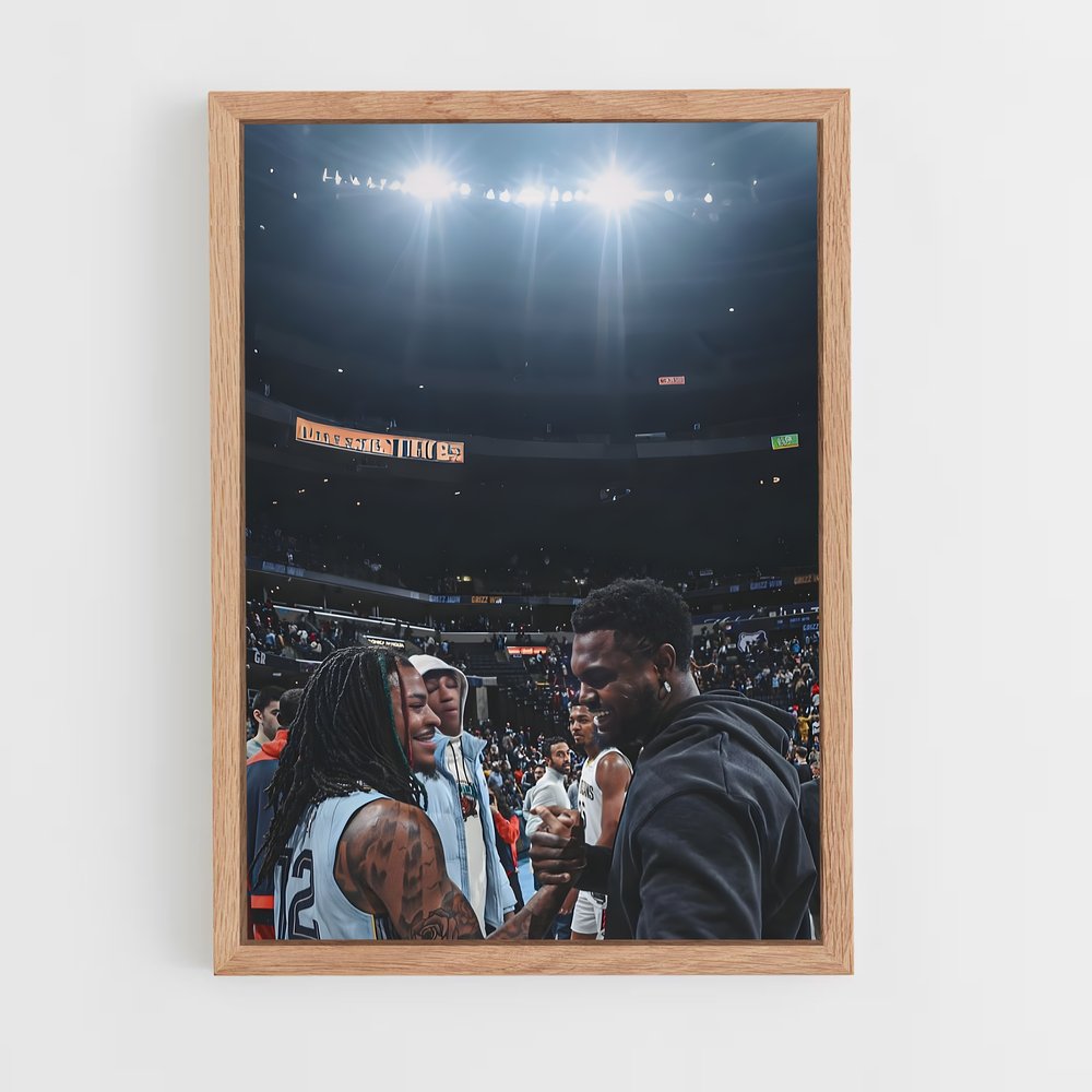 ap-zion williamson-6 cadre Bois clair