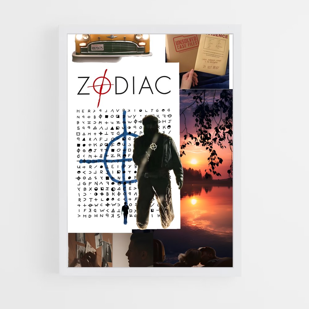 ap-zodiac killer-4 cadre Blanc