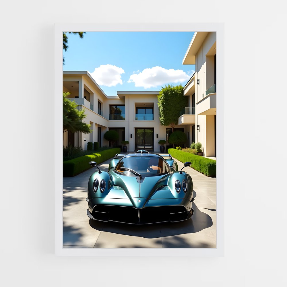 ap-zonda hp barchetta-10 cadre Blanc