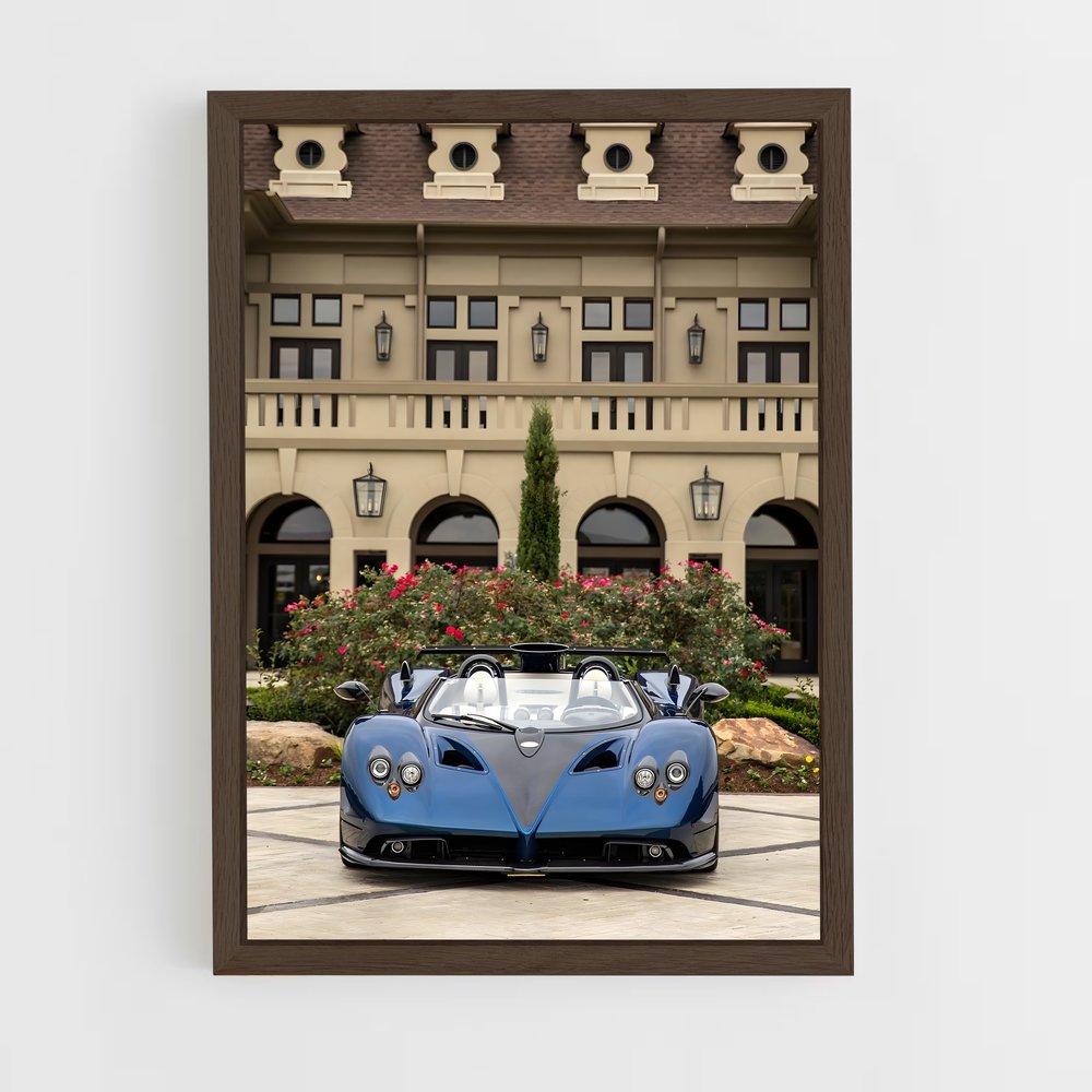 ap-zonda hp barchetta-8 cadre Bois foncé