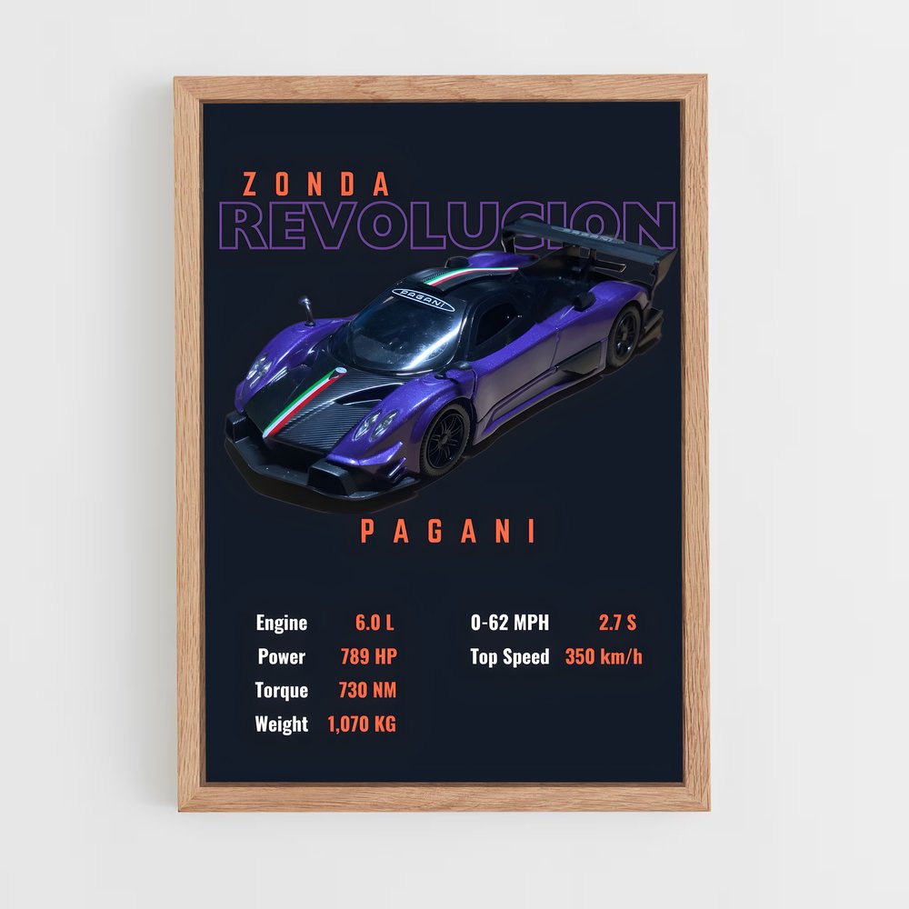 ap-zonda revolucion-3 cadre Bois clair
