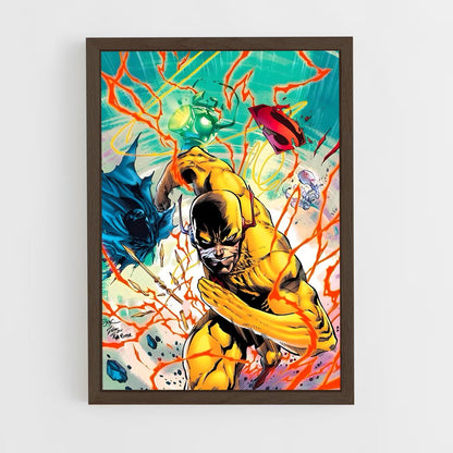 ap-zoom reverse flash-1 cadre Bois foncé