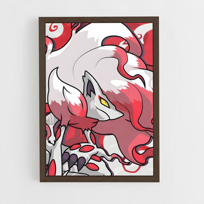 ap-zoroark-2 cadre Bois foncé