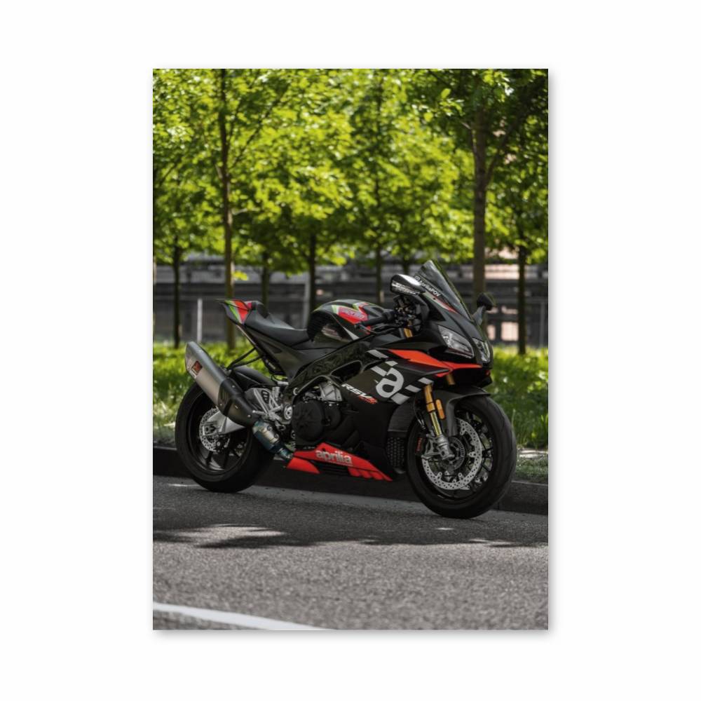 Poster RSV4 Noir