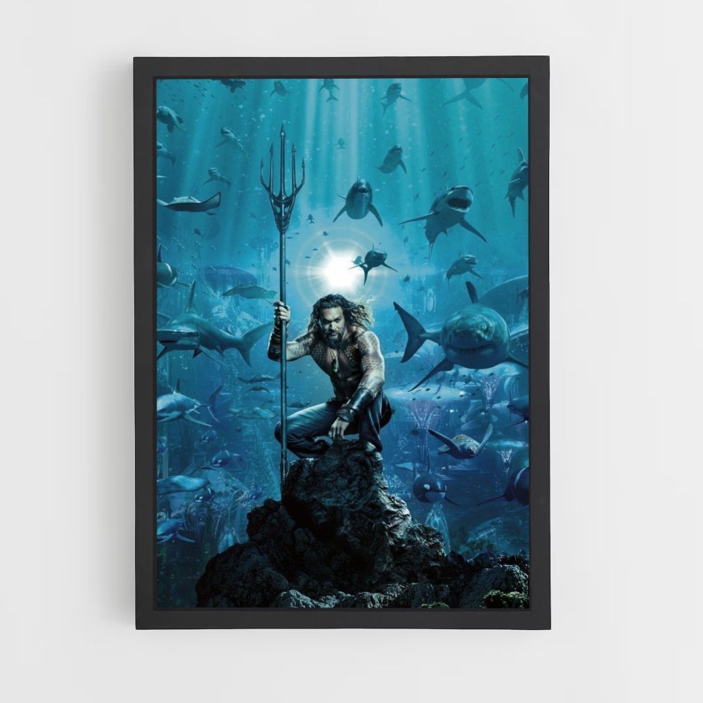 Aquaman haai-poster