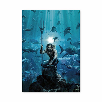 Aquaman haai-poster