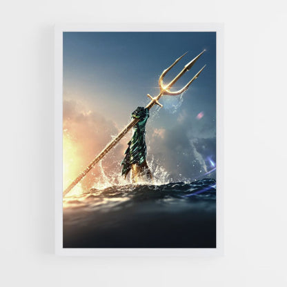 Poster Aquaman Drietand