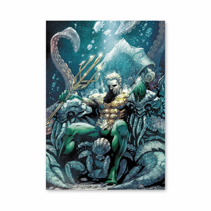 Poster Aquaman-troon