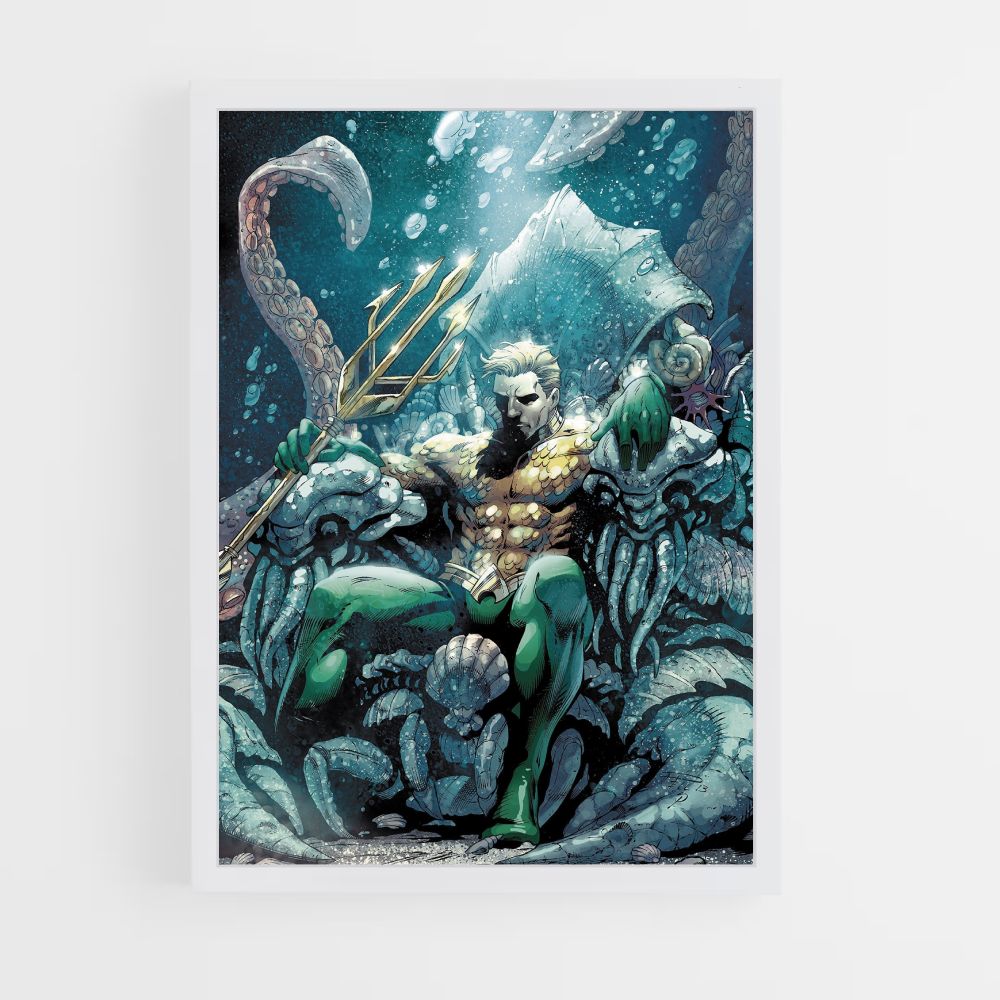 Poster Aquaman-troon