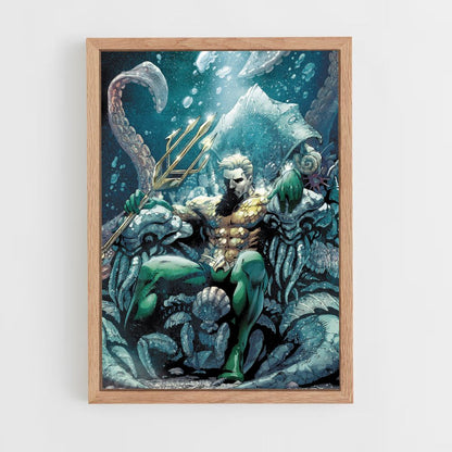 Poster Aquaman-troon