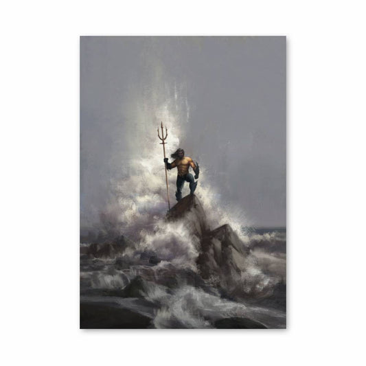 Poster Aquaman Peinture