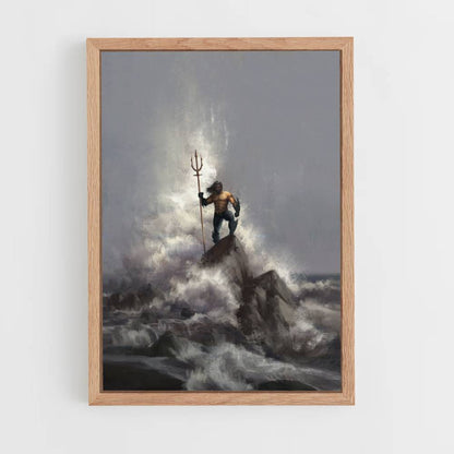 Poster Aquaman schilderij