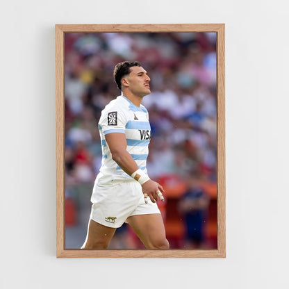 argentina-rugby-6 cadre Bois clair