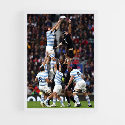 argentina-rugby-7 cadre Blanc