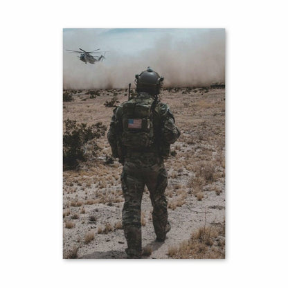 Amerikaanse militaire poster