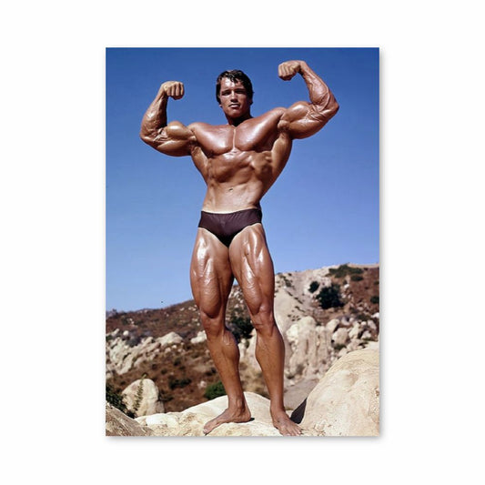 Poster Arnold dubbele biceps