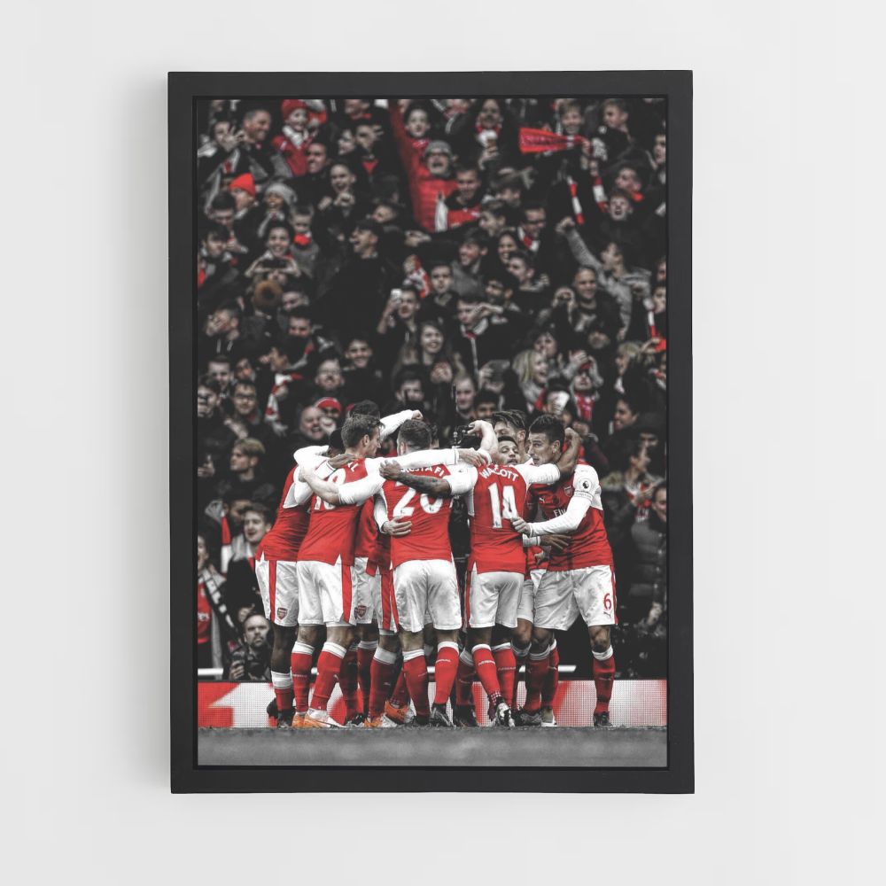 Affiche Arsenal-overwinning