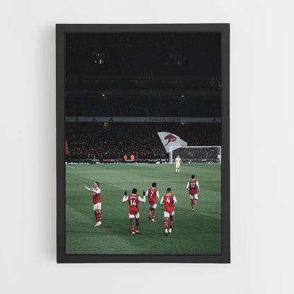 Affiche Arsenal-wedstrijd