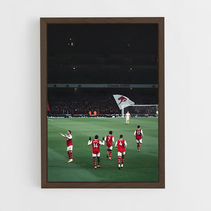 arsenal-4 cadre Bois foncé