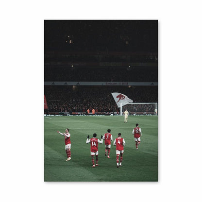 Affiche Arsenal-wedstrijd